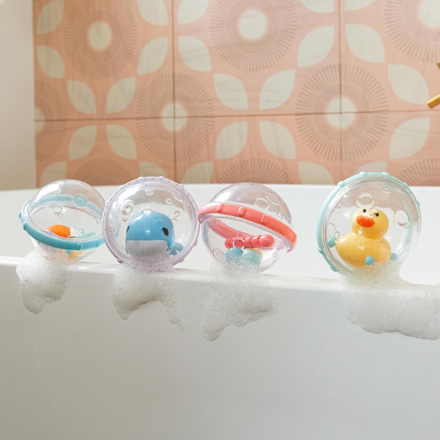 Thumbnail 3 de Munchkin Float & Play Bubbles Bath Toys (4 Count)