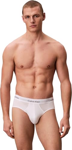 Thumbnail 2 de Calvin Klein Uomo Slip Hipster Confezione da 3 – bianco, taglia L