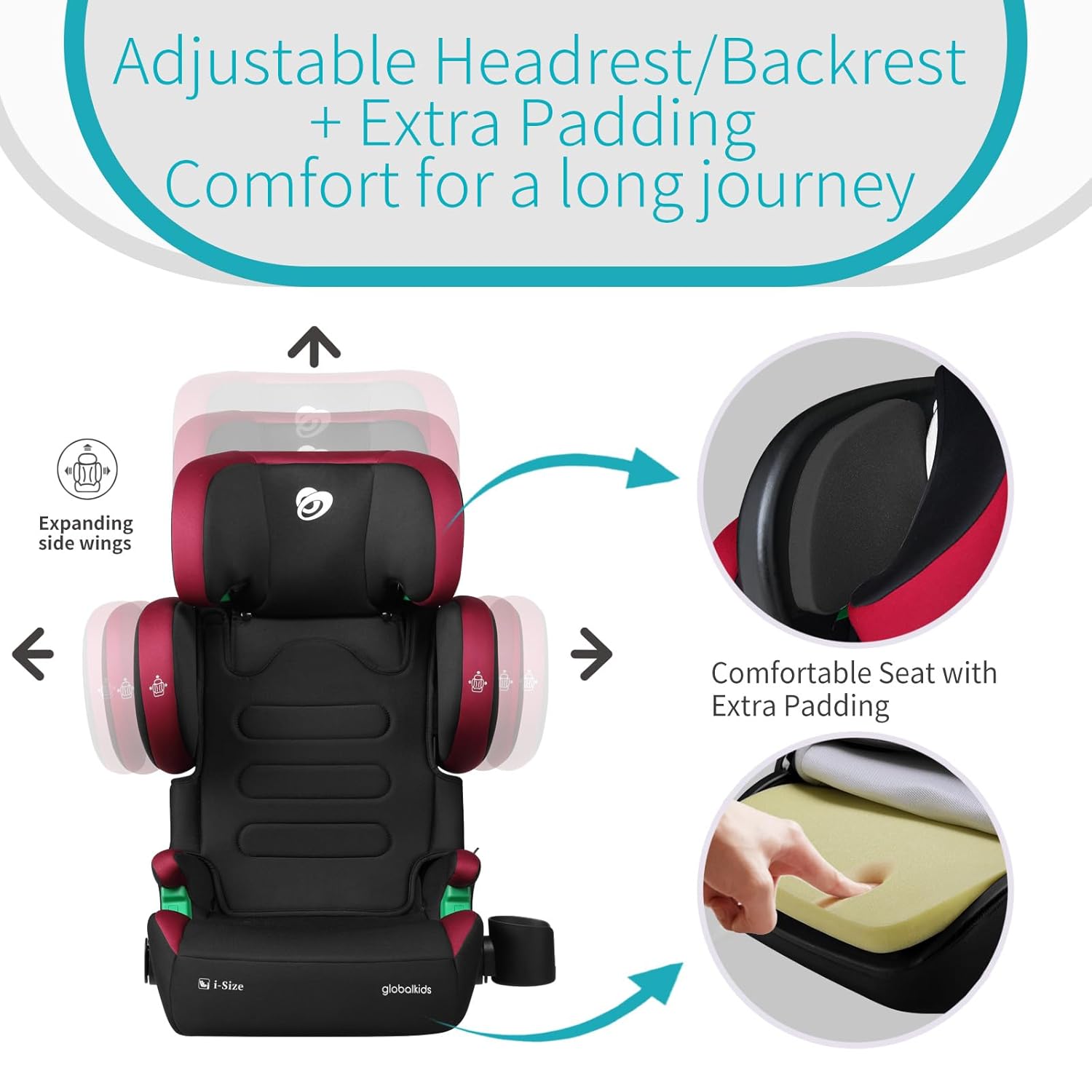 Thumbnail 4 de globalkids Kindersitz 15-36kg Isofix i-Size R129