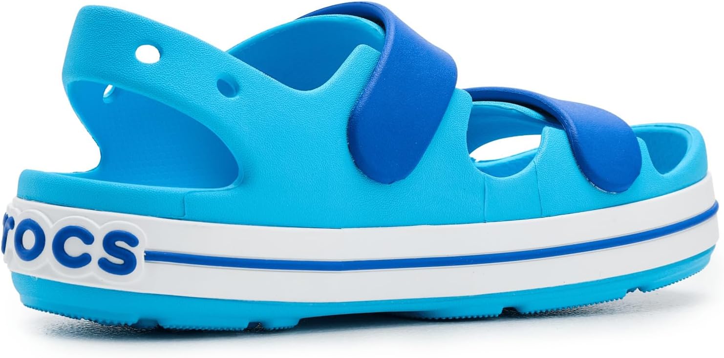 Detalle de Crocs Crocband Cruiser Sandali Venezian/Blue Bolt (36) – Comfort e stile per l’estate