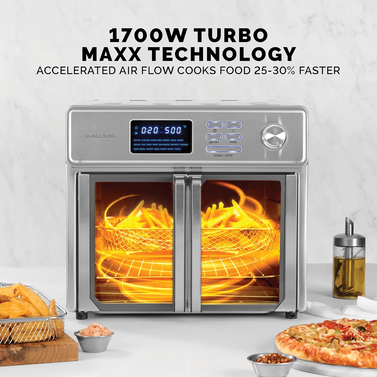 Detalle 2 de Kalorik MAXX 26-Quart Air Fryer Oven