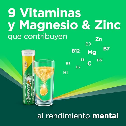 Thumbnail 1 de Berocca Performance: Vitaminas Efervescentes Naranja para Energía 🍊