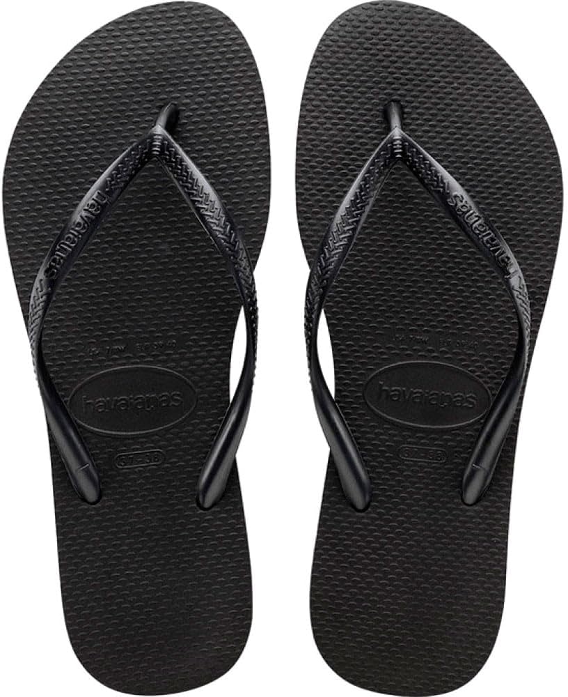 Detalle de Havaianas Slim Damen-Badelatschen mit strukturierten Sohlen für Grip & Halt