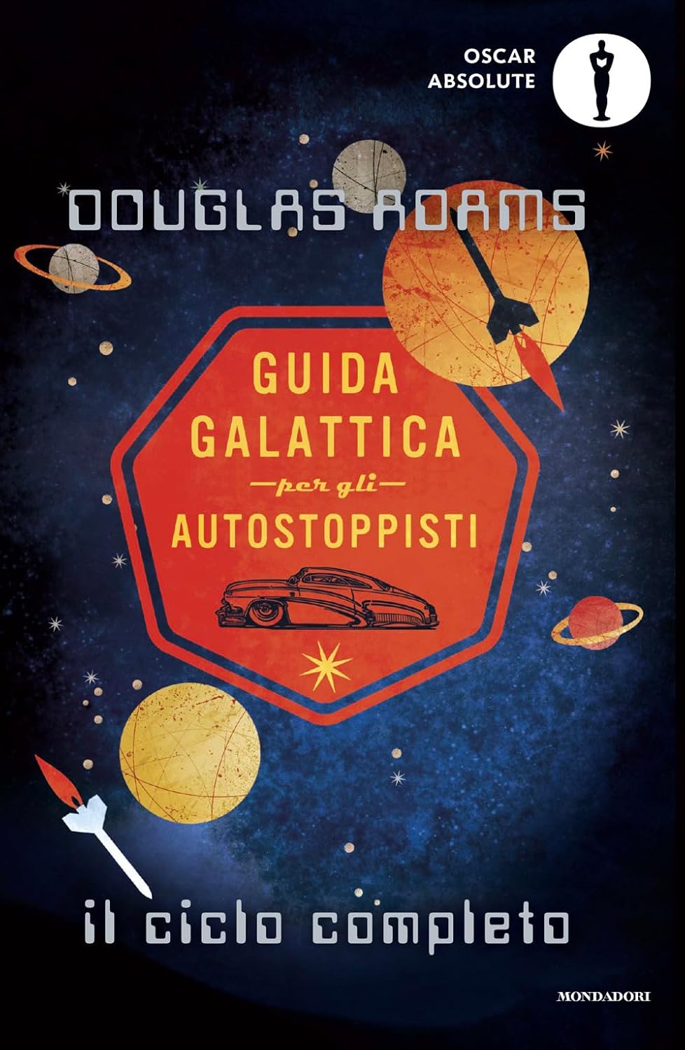 Detalle de Guida galattica per gli autostoppisti. Il ciclo completo – italiensk bokutgåva