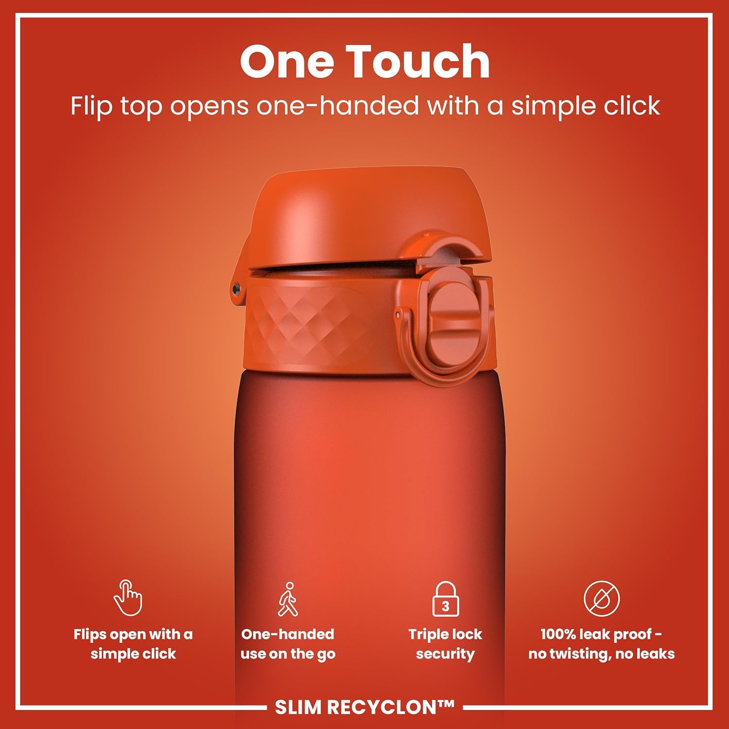 Thumbnail 2 de Ion8 500 ml/18 oz Water Bottle – Leak Proof, BPA Free & Dishwasher Safe