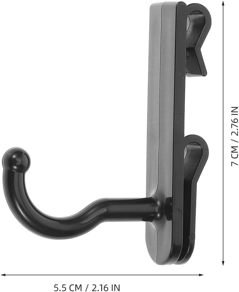 Thumbnail 2 de HOMSFOU Grid Wall Hooks 24Pcs: Damage-Free Display for Grid Panels