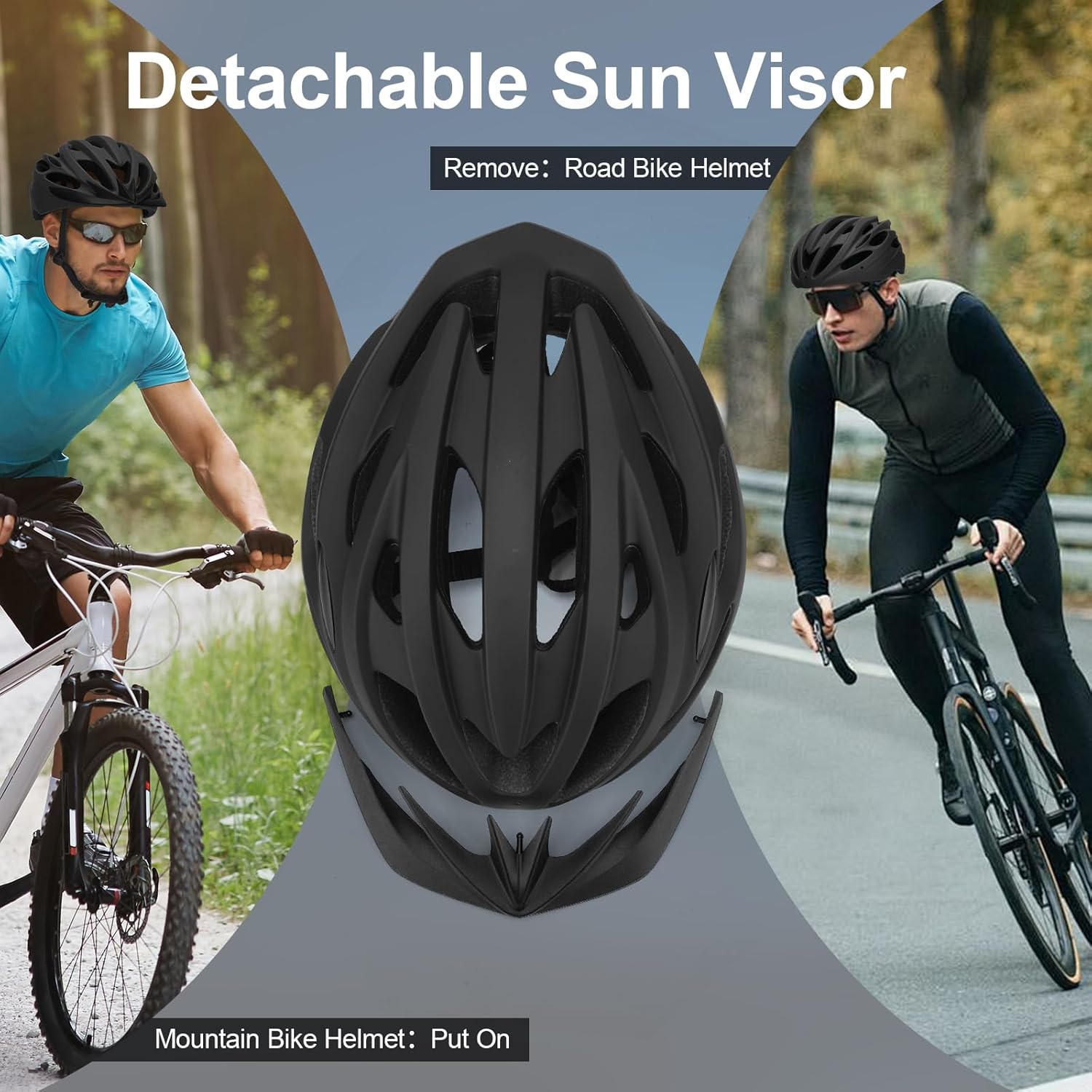 Thumbnail 5 de Bike Helmet 54-62cm with LED Light