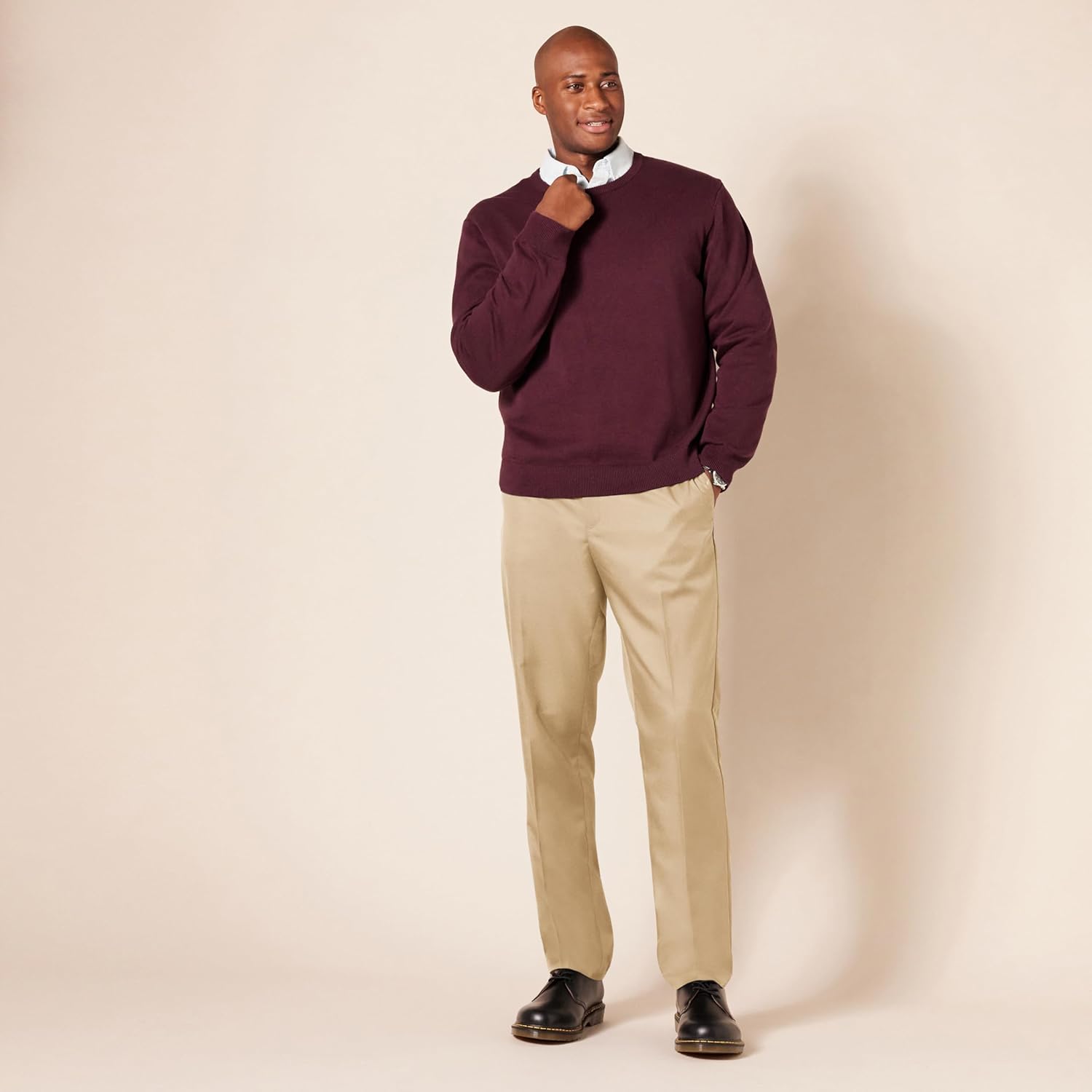 Thumbnail 6 de Amazon Essentials Men's Slim Fit Flat-Front Dress Trousers