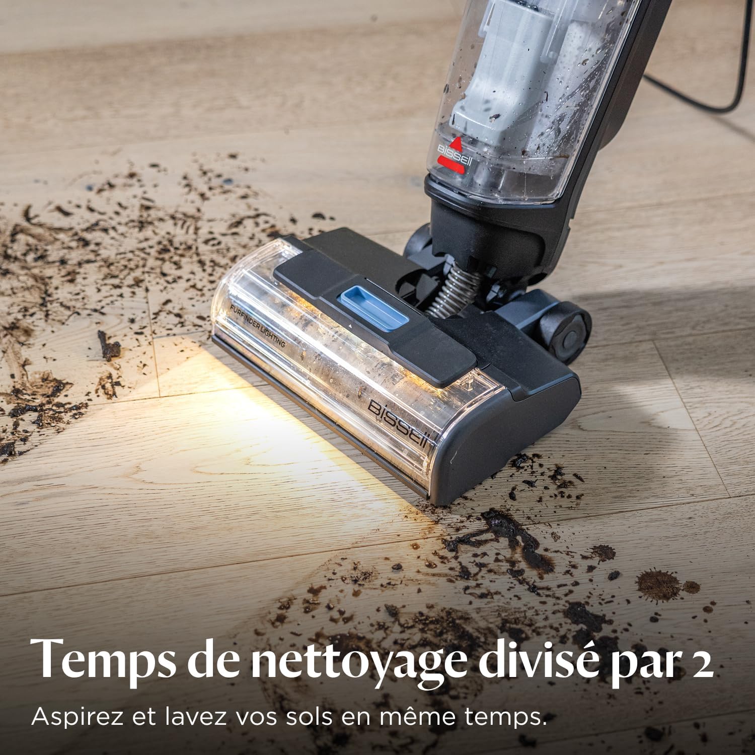 Thumbnail 3 de BISSELL CrossWave EdgeFind 4159N — Aspirateur laveur tout-en-un pour sols et poils d’animaux