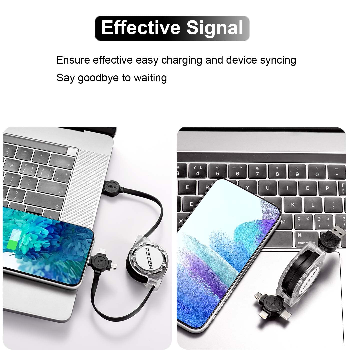 Thumbnail 4 de 2Pack Multi Charging Cable 3.3ft