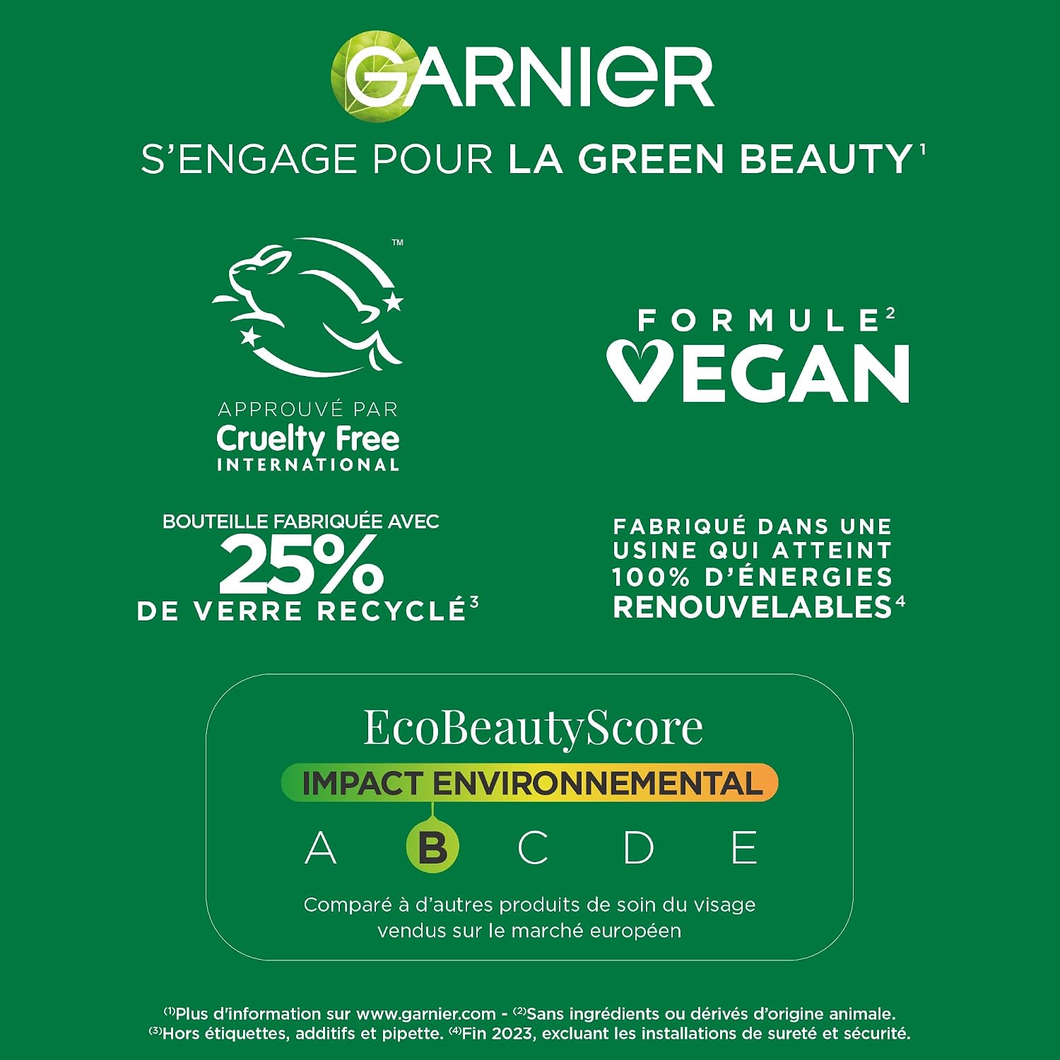 Thumbnail 6 de GARNIER Skin Active Sérum Crème Booster d'Éclat 2-En-1 – Hydratation 72h, FPS 25, Vitamine C & Agrumes – Vegan & Cruelty Free