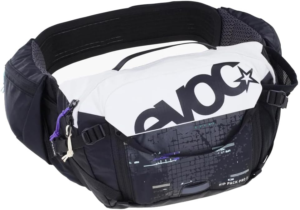 Detalle de EVOC Hip Pack Pro 3 — Sac banane ventral 3 L pour trail et vélo avec système Air Flow Contact
