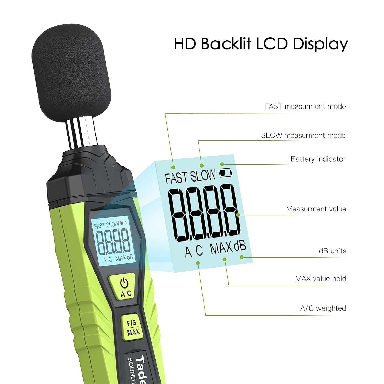 Thumbnail 2 de Tadeto Digital Sound Level Meter