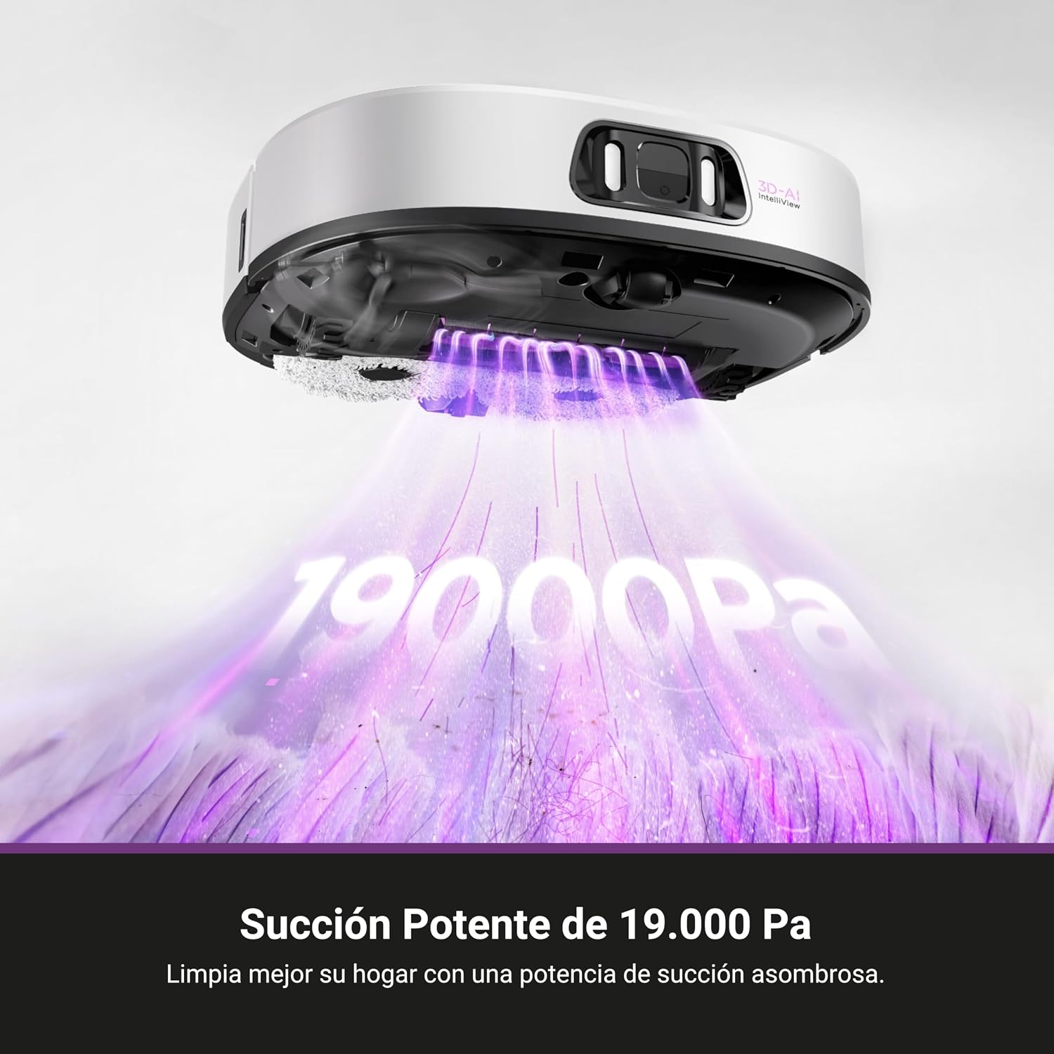 Detalle de Eureka J15 Ultra Robot aspirador y fregasuelos, 19.000 Pa
