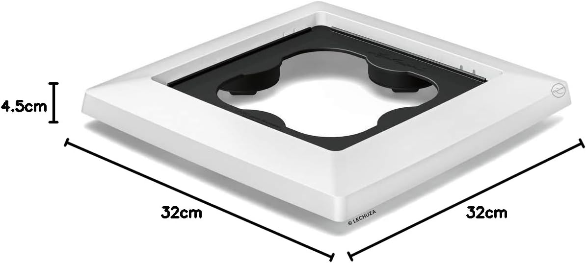 Thumbnail 3 de LECHUZA Base Rotolabile Cubico 30 bianca 13425