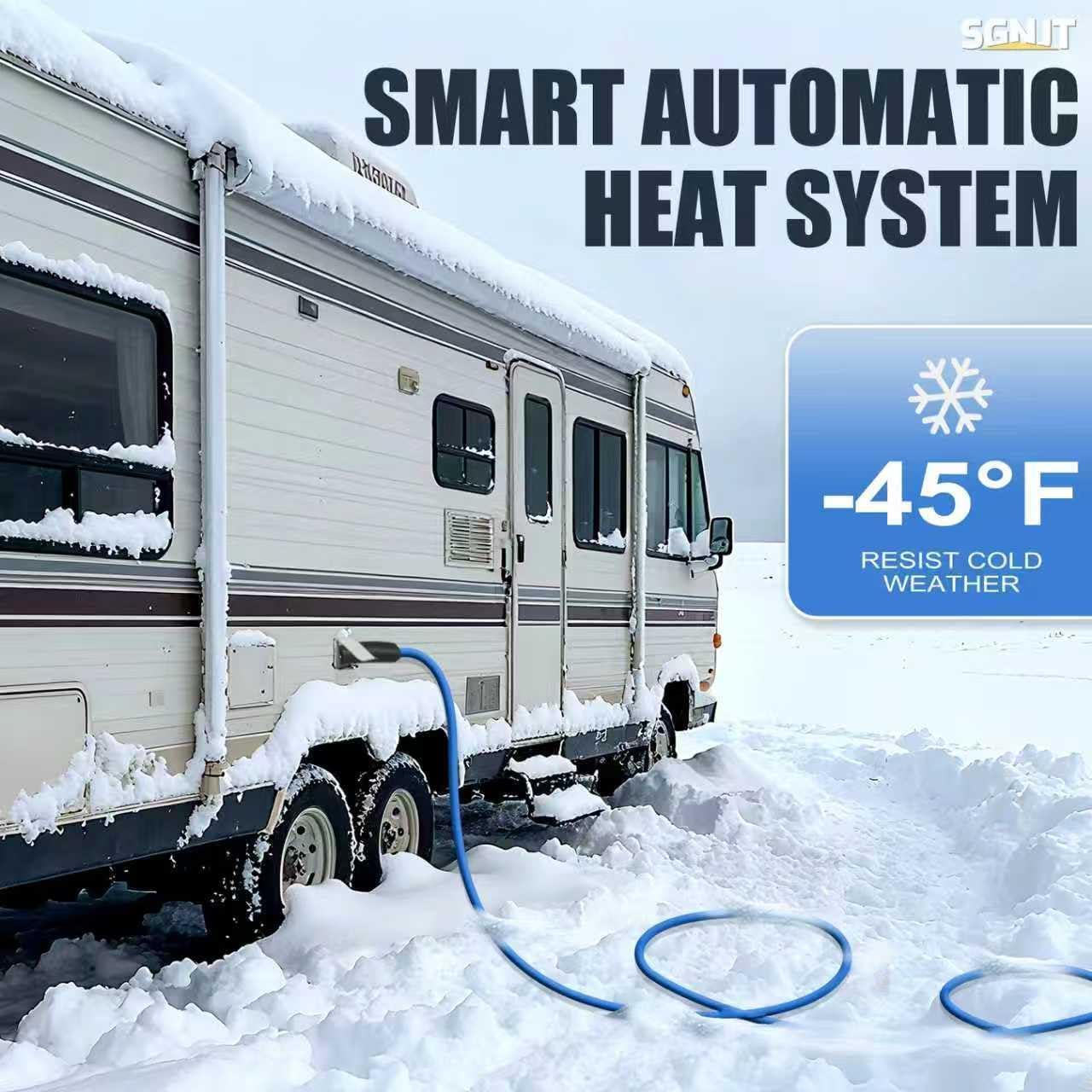 Detalle de SGNJT 25FT Heated Water Hose for RV