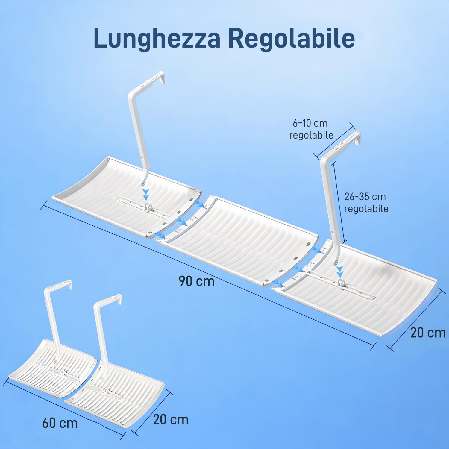 Thumbnail 4 de Chochoyah Deflettore Condizionatore Universale – Direzione dell’aria facile e regolabile
