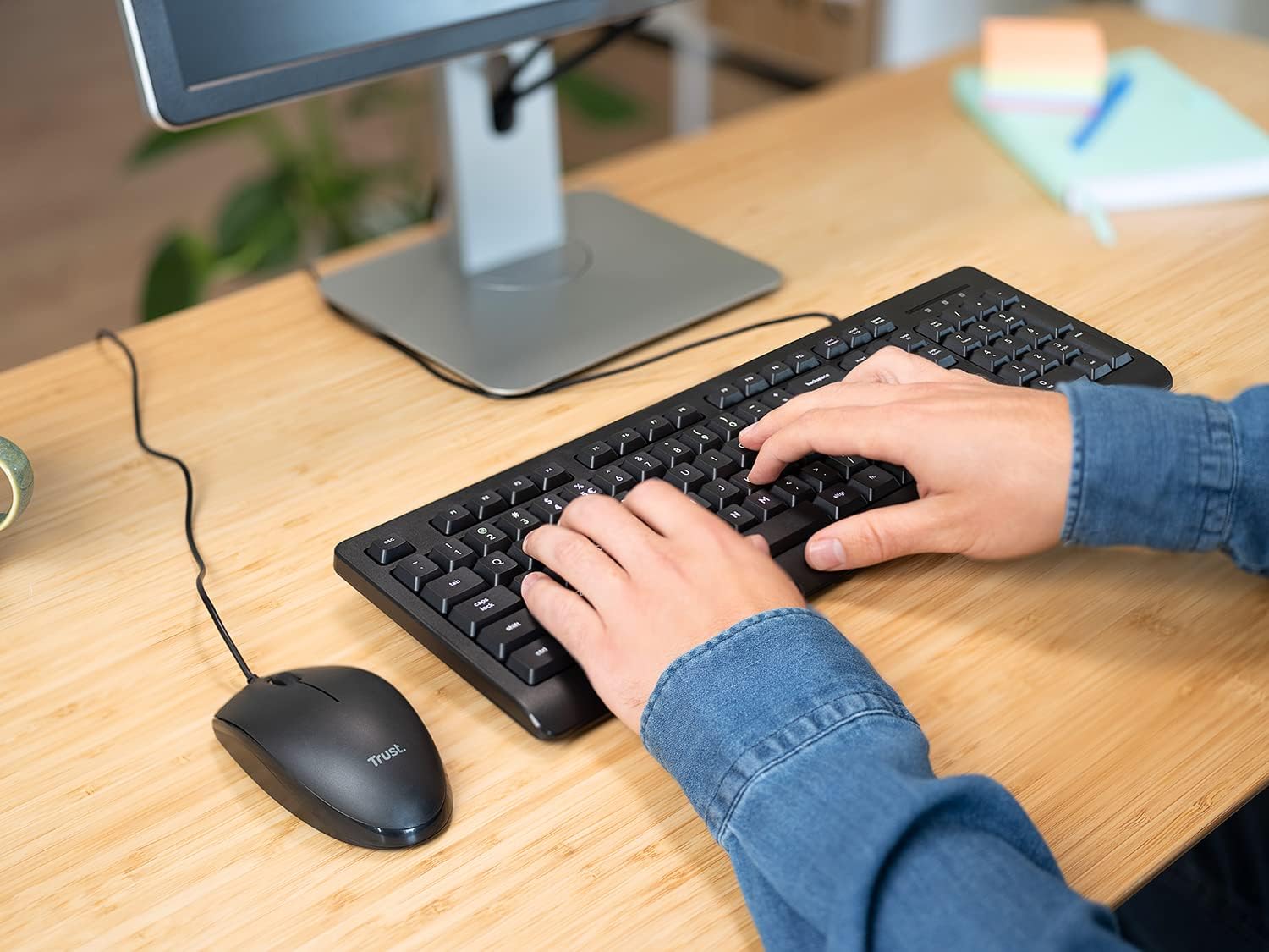 Thumbnail 6 de Trust Taro wired keyboard mouse 1.8 m