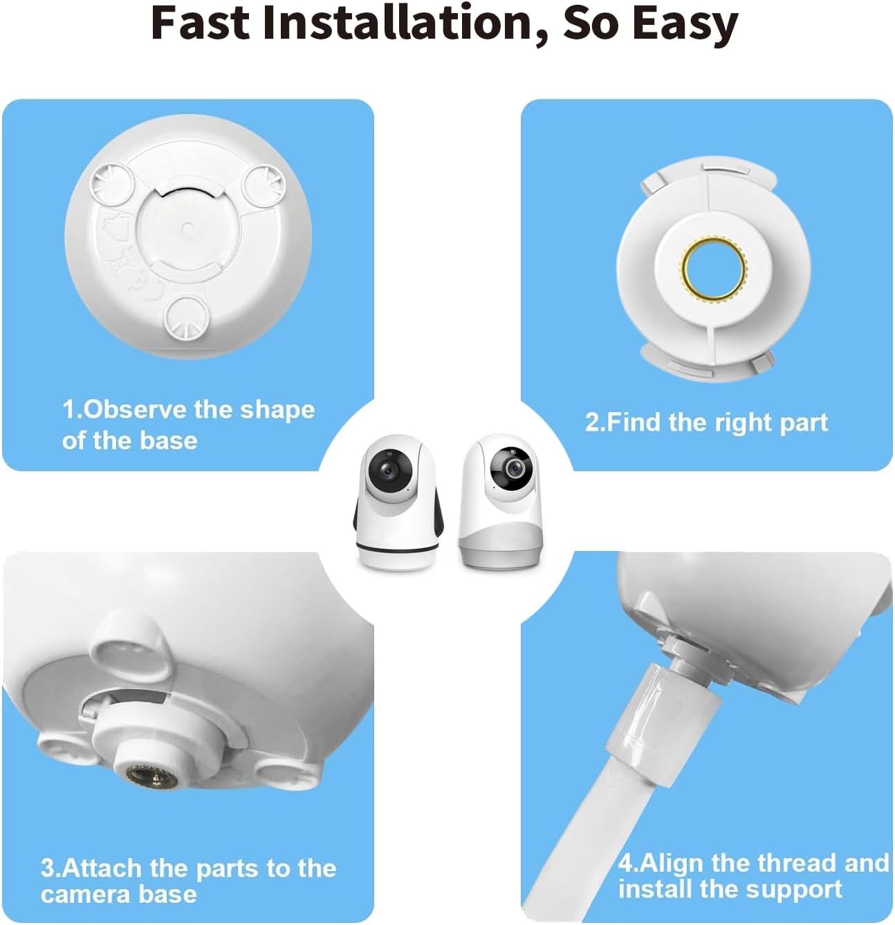 Thumbnail 5 de Tonton Baby Monitor Holder 52 cm Flexible Stand