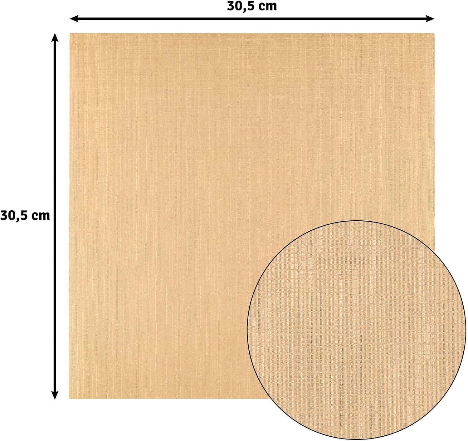 Thumbnail 3 de Florence Papier Cartonné en Lin – 30,5 x 30,5 cm, 250 g, Assortiment 60 feuilles en 30 couleurs – Vaessen Creative
