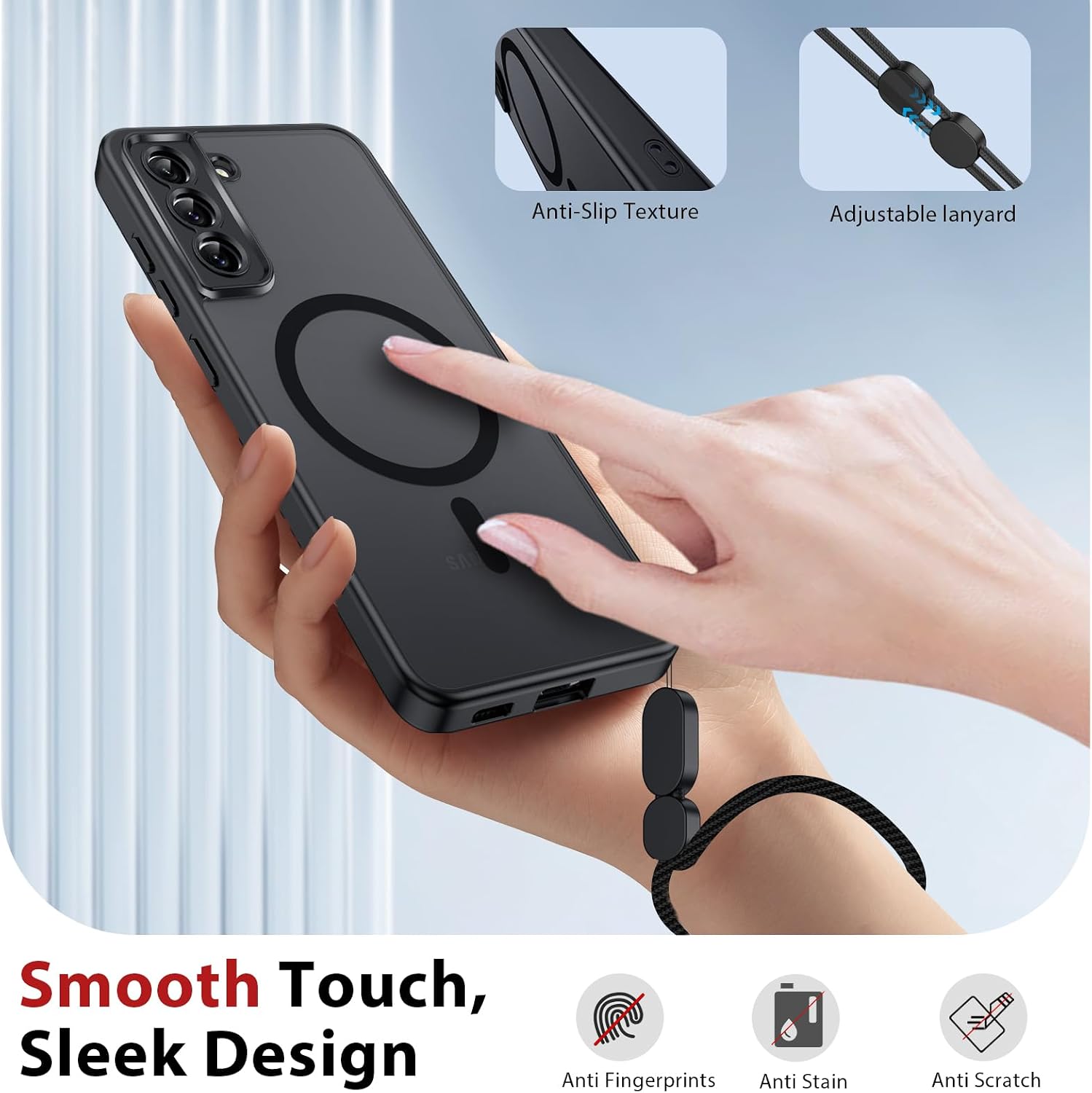 Detalle 2 de Samsung S21 FE Case with Mag-Safe, 0.5 mm