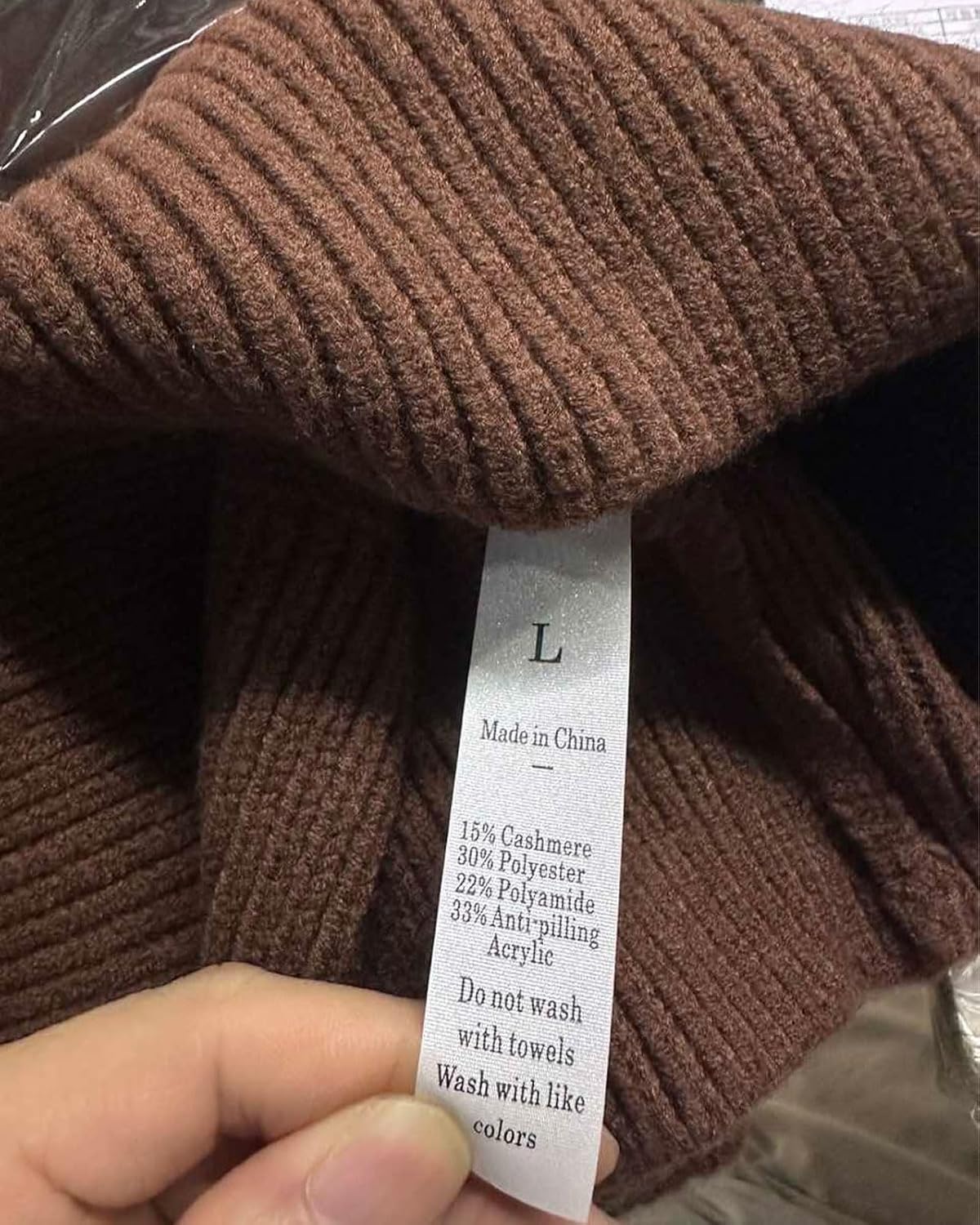 Detalle de SUUKSESS Women's Sweater Cashmere Blend
