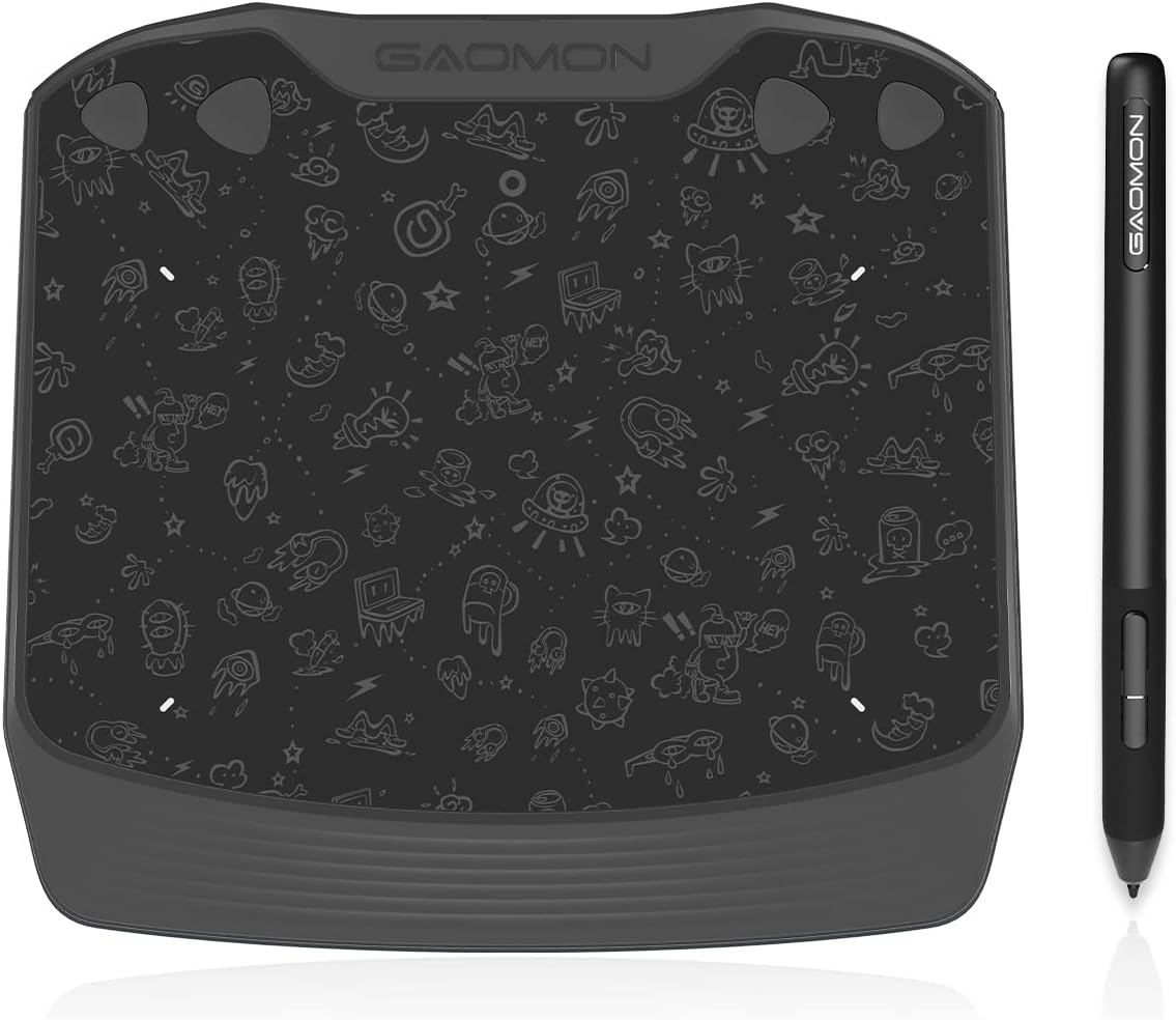 Detalle de GAOMON S630 Graphics Tablet with 8192-Level Battery-Free Pen