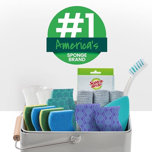 Thumbnail 9 de Scotch-Brite Zero Scratch Scrub Sponge, 9 Pack