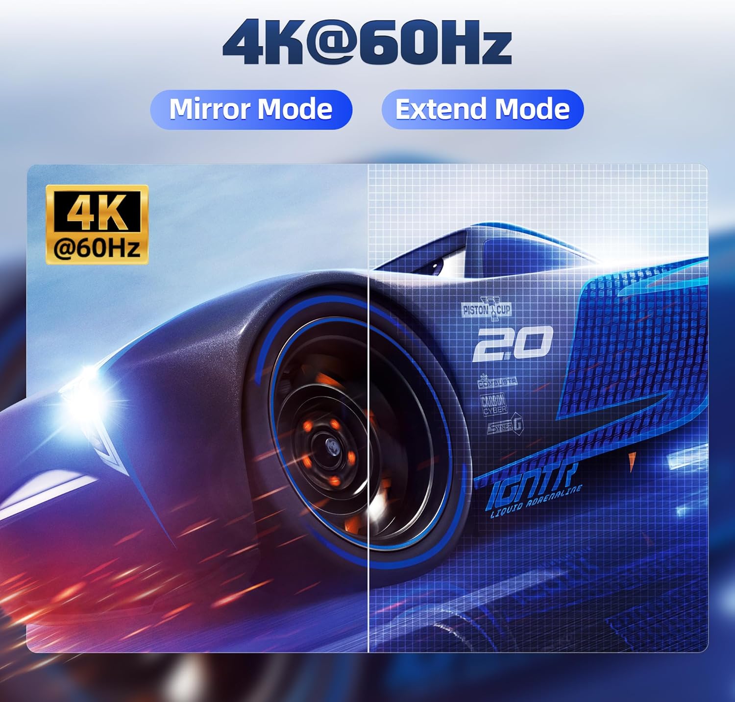 Thumbnail 3 de Intpw USB-C Hub 10 Gbit/s 9-in-1 Docking Station mit HDMI 4K@60 Hz und 100 W PD