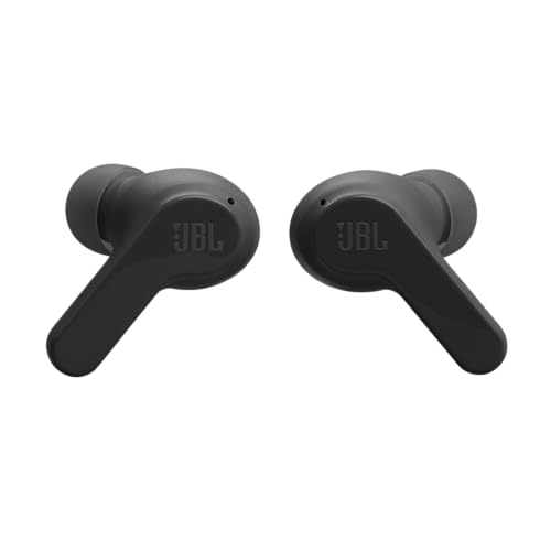 Detalle de JBL Wave Beam: Écouteurs intra-auriculaires sans fil, IP54/IPX2, 32 h d’autonomie, Noir