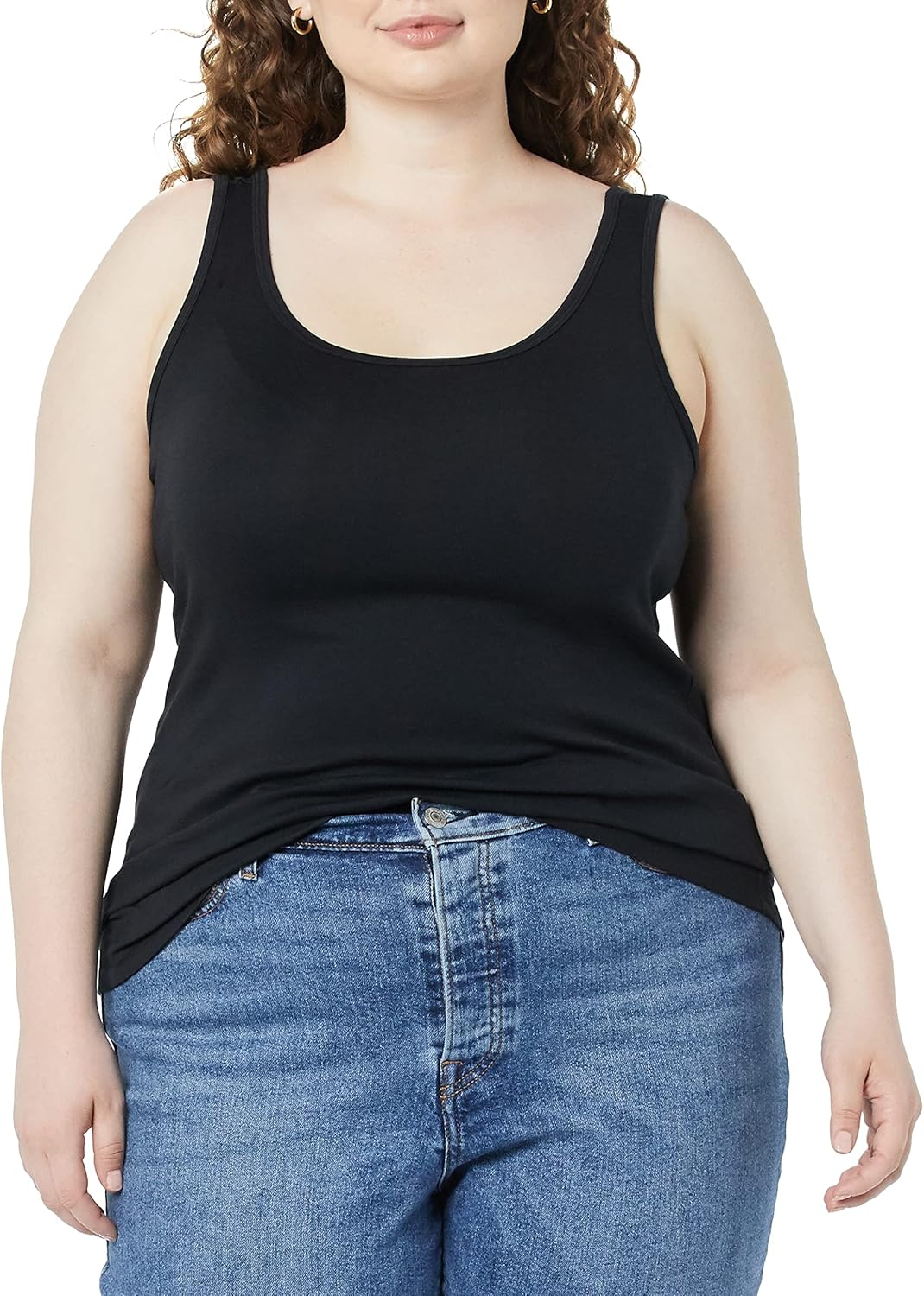 Thumbnail 6 de Amazon Essentials Damen Tank Top aus Baumwolle-Modal in Großen Größen – Slim Fit, Multi-Packs