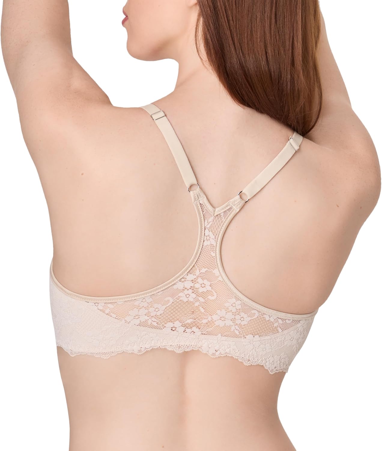 Thumbnail 1 de Maidenform Front-Closure Cross-Back Underwire Bra with Lightly Lined SmartZone Cups