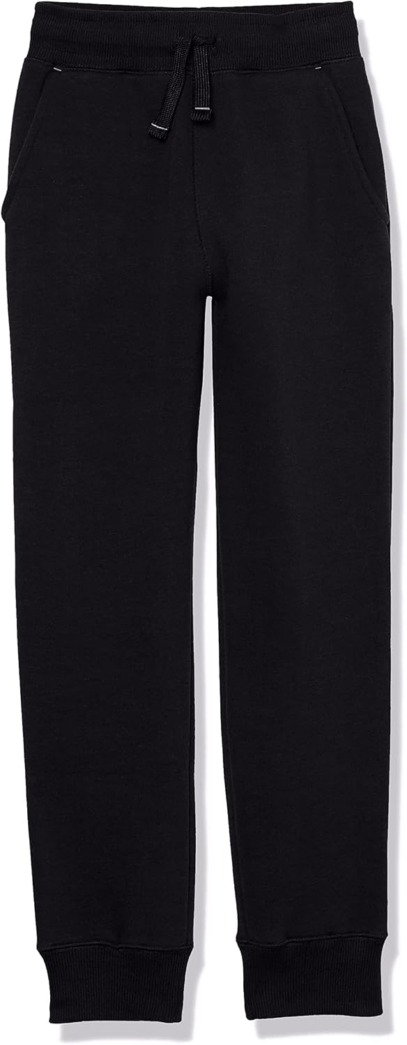 Detalle de Amazon Essentials Boys and Toddlers' Fleece Jogger Sweatpants – Multipack