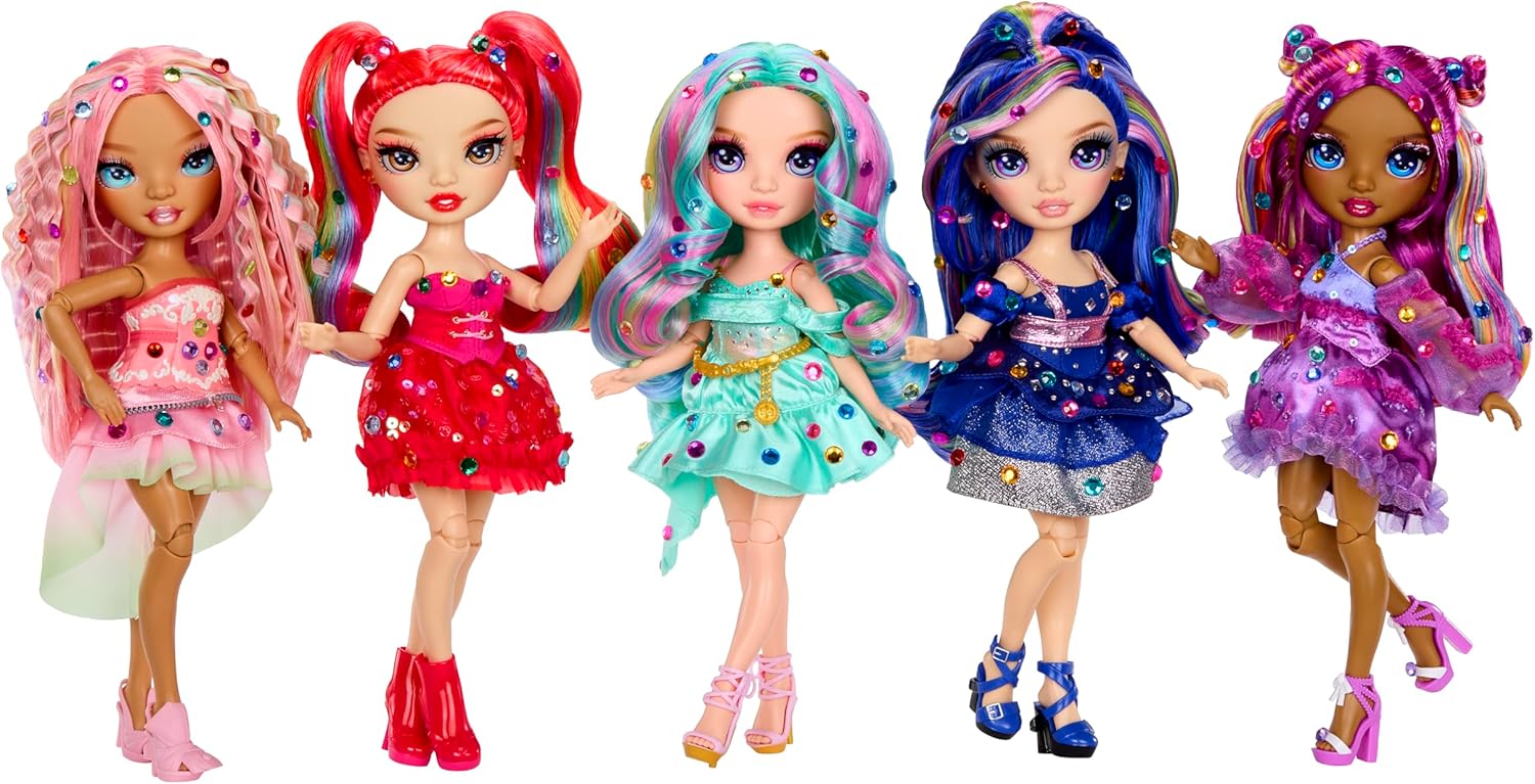 Thumbnail 6 de Rainbow High Be Dazzling – Genevieve Bleue (28 cm) Modepuppe mit Verzierungswerkzeug