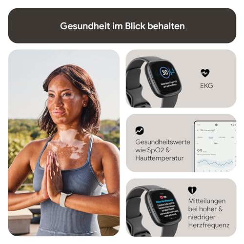 Thumbnail 5 de Fitbit Sense 2: Smartwatch mit EKG, Stressmanagement und GPS
