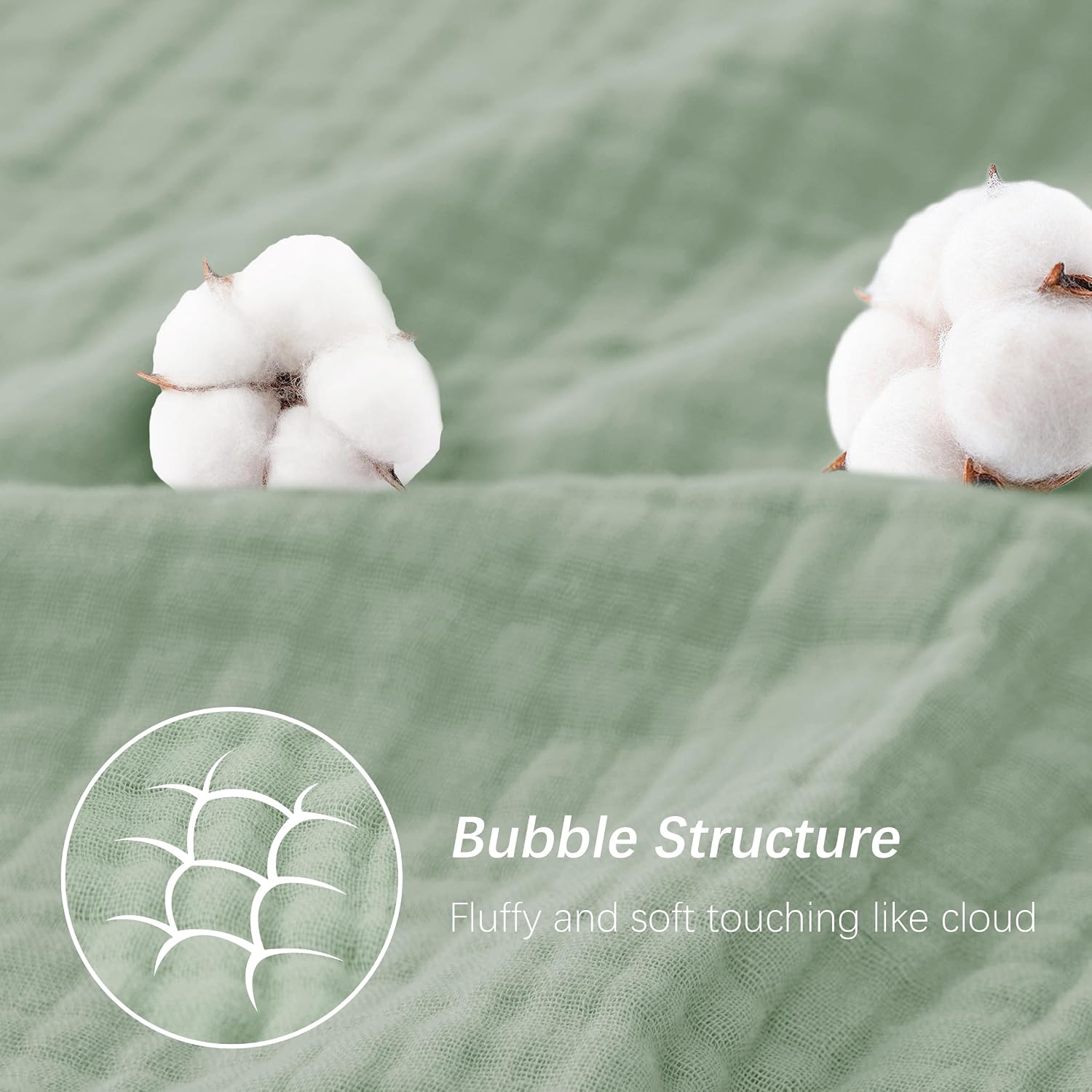 Detalle de SWEET DOLPHIN Hooded Baby Towels, 100% Cotton
