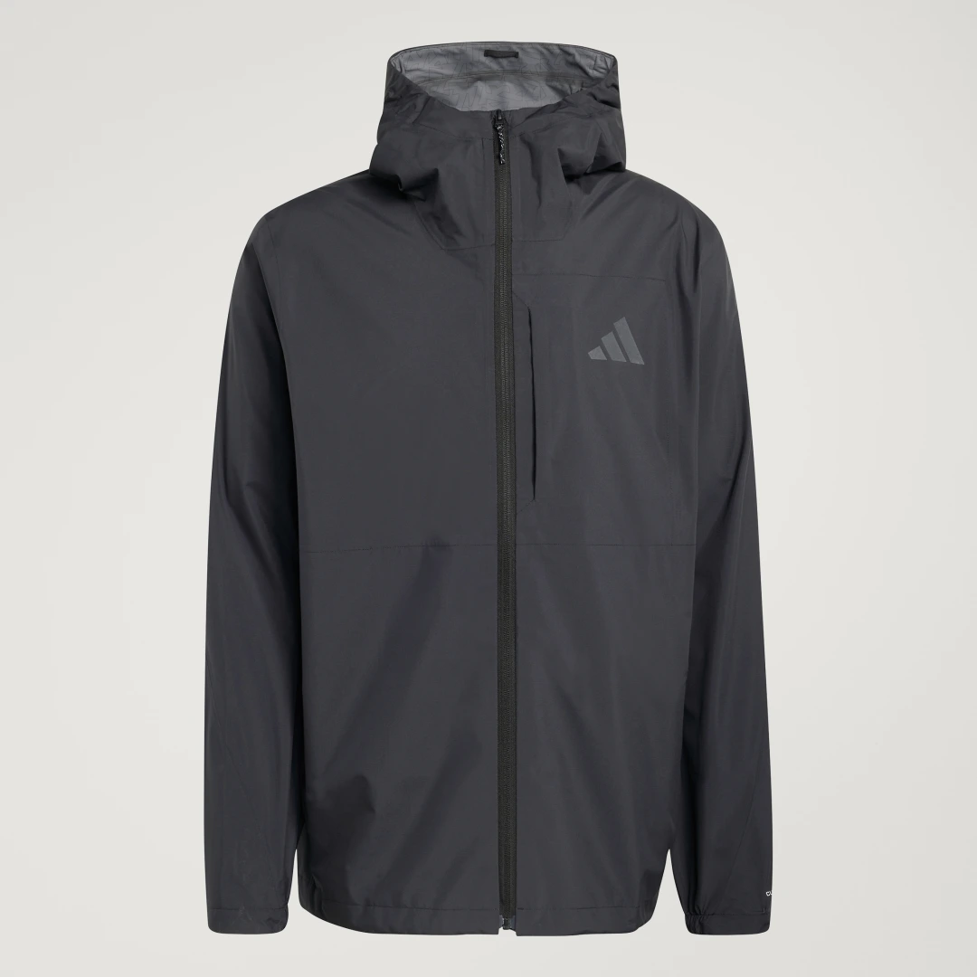 Detalle de Chubasquero Terrex Multi 2.5 Layer CLIMAPROOF en negro — Adidas