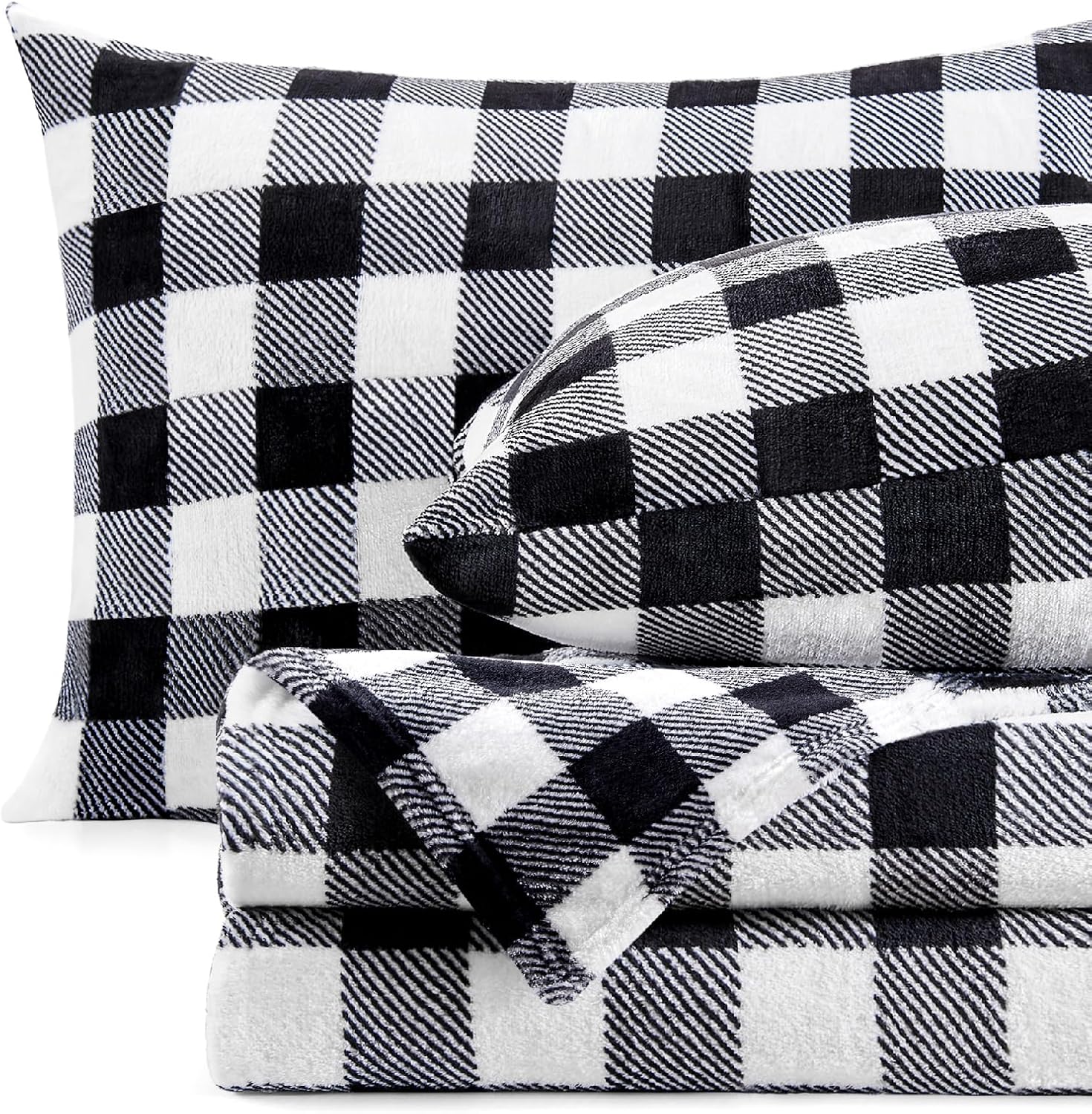 Detalle de BEDELITE Fleece Sheet Set Queen Size