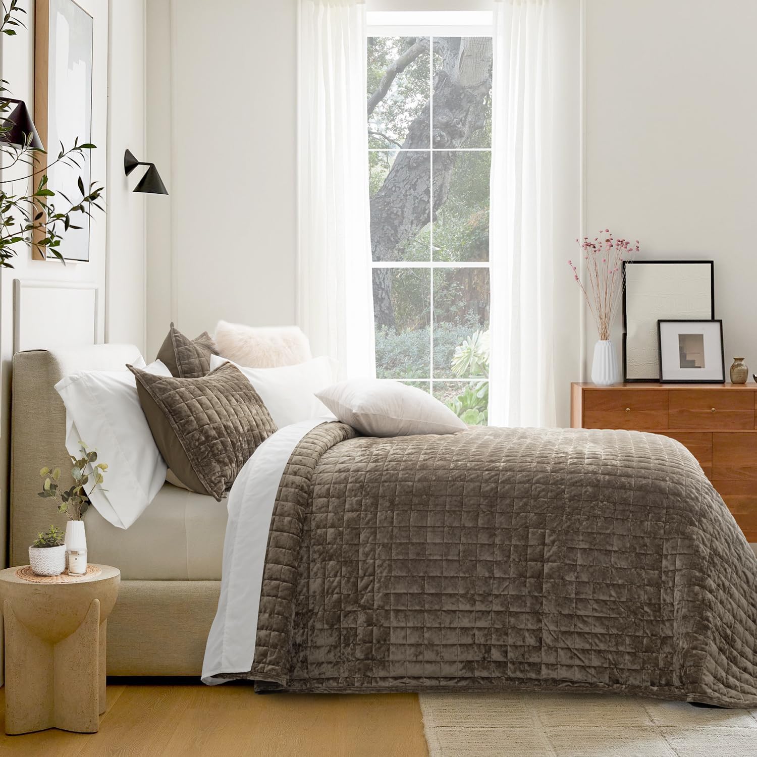 Thumbnail 2 de RECYCO King Velvet Duvet Set