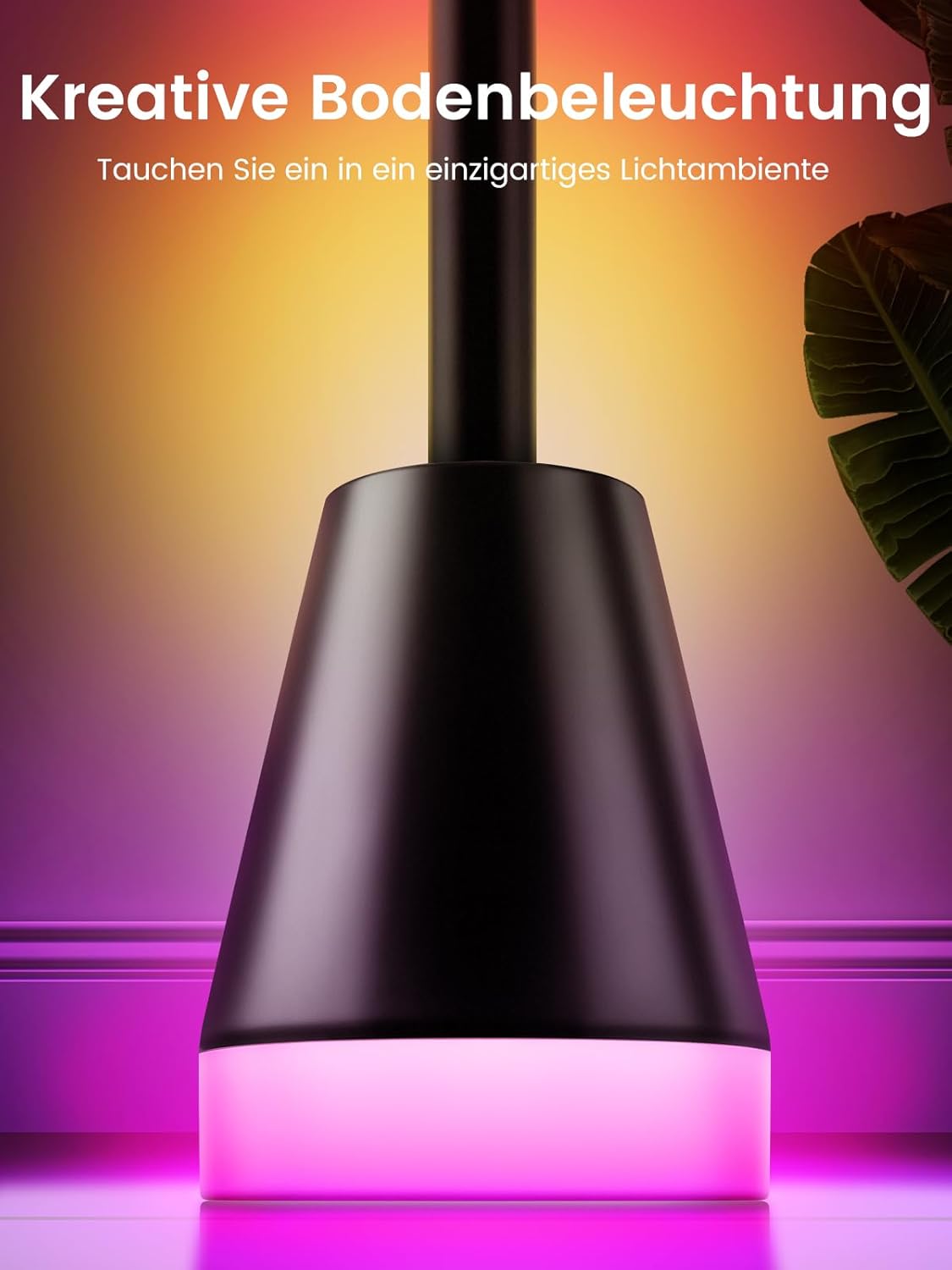 Thumbnail 1 de shirylzee RGBICW LED Floor Lamp: Smart Corner Lamp with 16 Million Colours