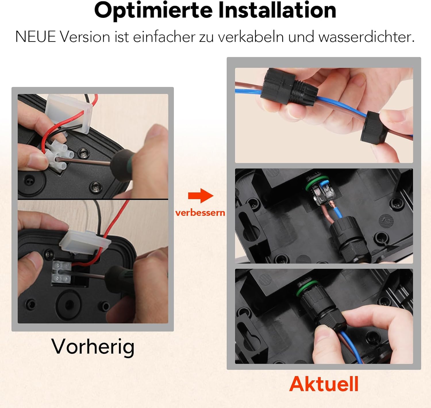 Thumbnail 1 de OREiN Smart LED Strahler mit Bewegungsmelder 28W/3000lm – IP65 Außenleuchte mit 2700/4000/6500K, Gruppensteuerung & Zeitplan