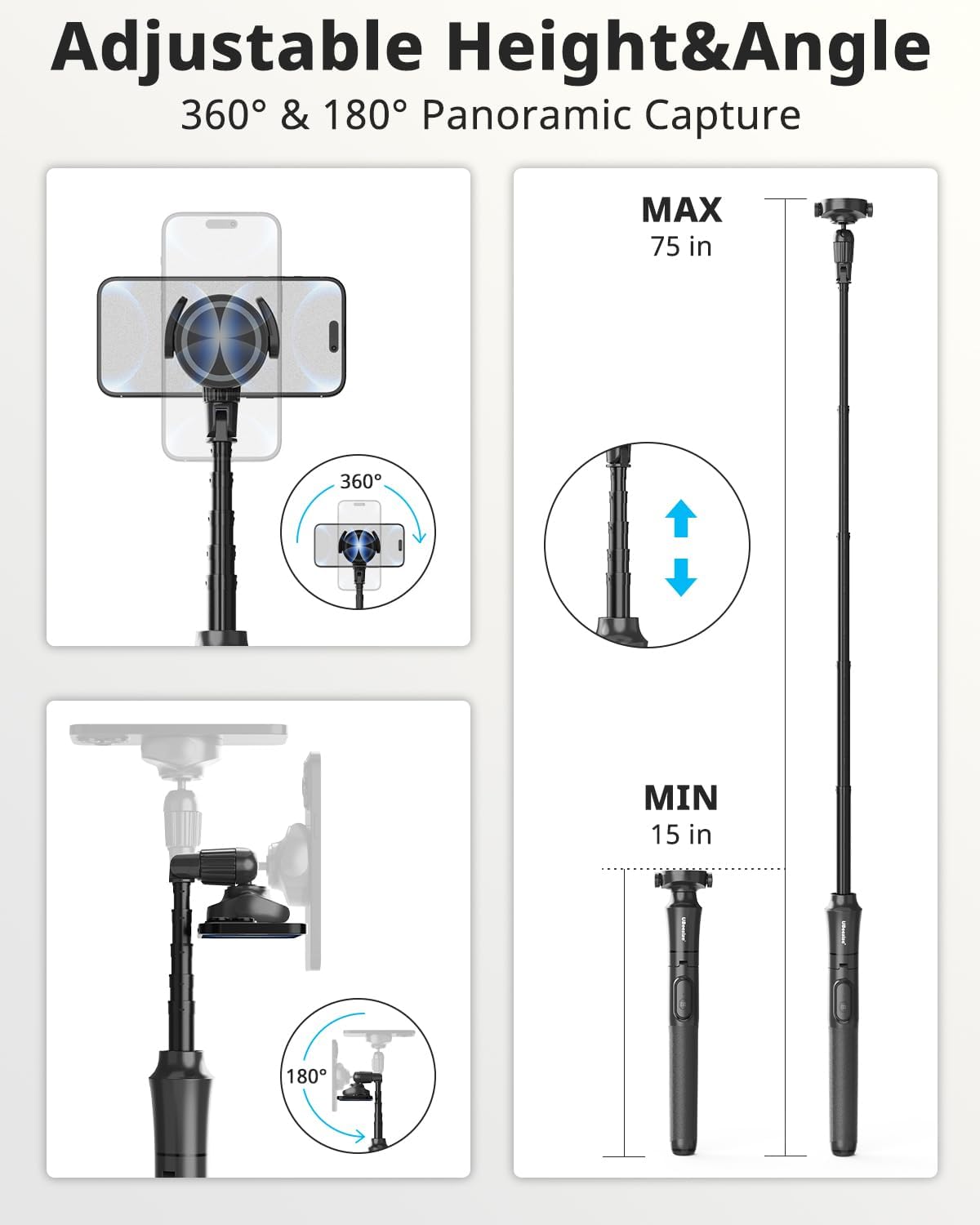 Thumbnail 3 de UBeesize 72'' Magnetic Tripod