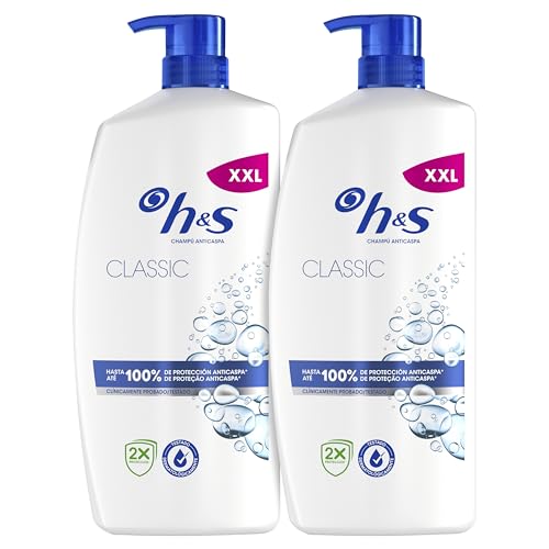 Detalle de h&s Classic Champú Anticaspa 2x1000ml