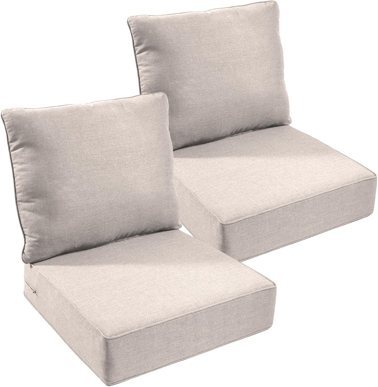 Detalle de Outdoor Chair Cushions 24 x 24-Inch