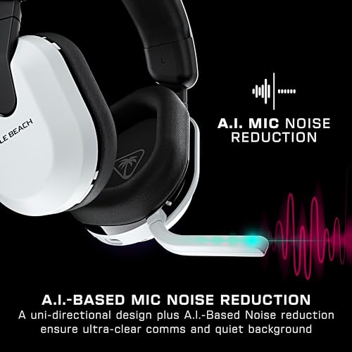 Detalle de Turtle Beach Stealth 600 Console Blanc – Casque Gaming sans Fil, 80 h d’autonomie, Bluetooth 5.2