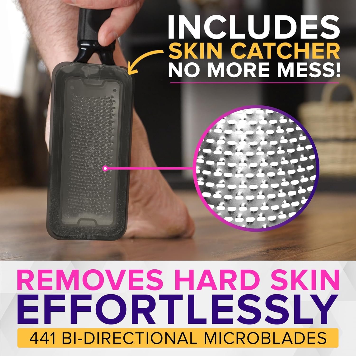 Detalle de NYK1 MEGAFILE Rustproof Foot File XL for Hard Skin 🦶