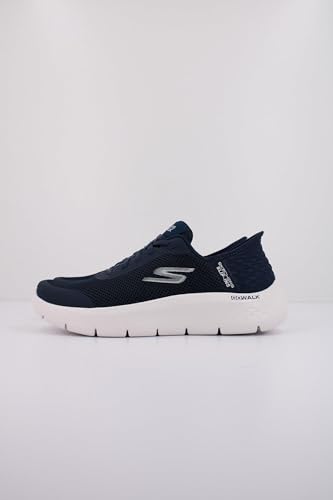 Thumbnail 8 de Skechers Donna Go Walk Flex Grand Entry Trainers – Navy Textile/White Trim, 36 EU