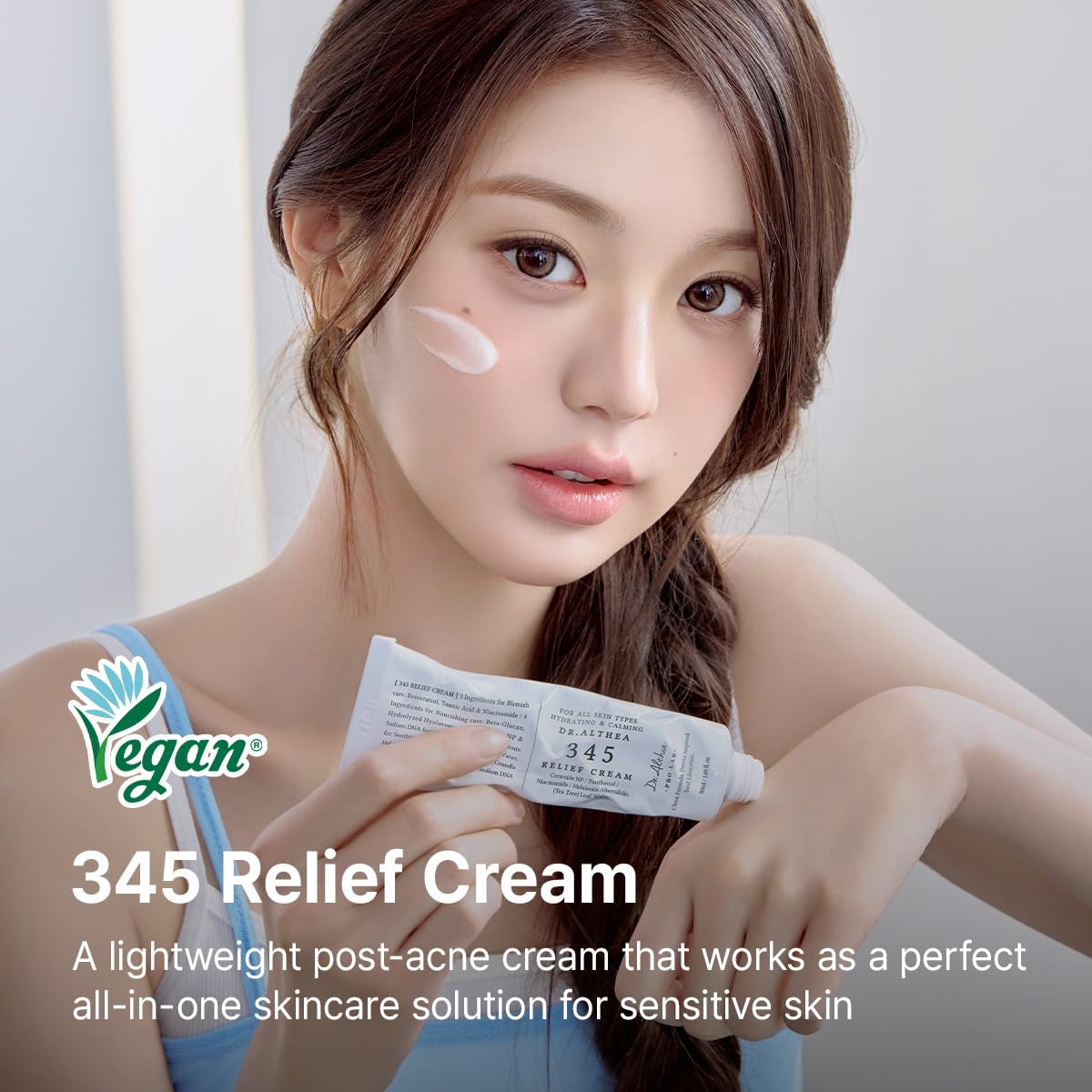 Detalle 2 de Dr.Althea 345 Relief Cream, 1.69 fl oz, Pack of 2 with PDRN