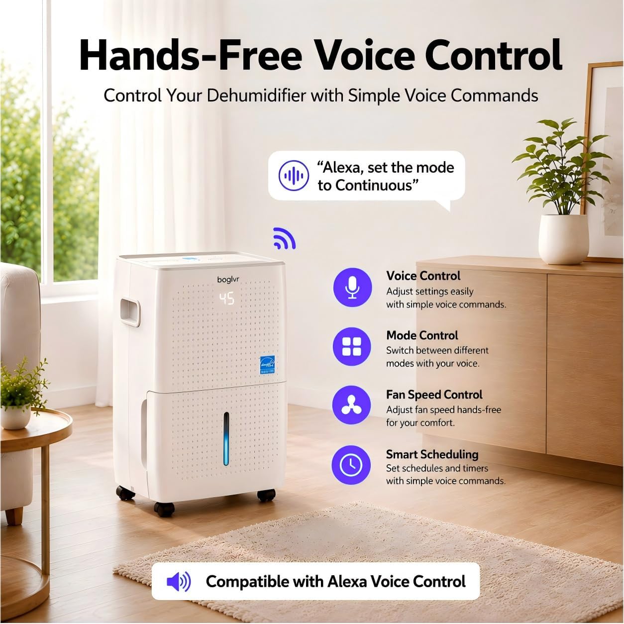 Detalle 2 de Dehumidifier, 100-Pint/Day
