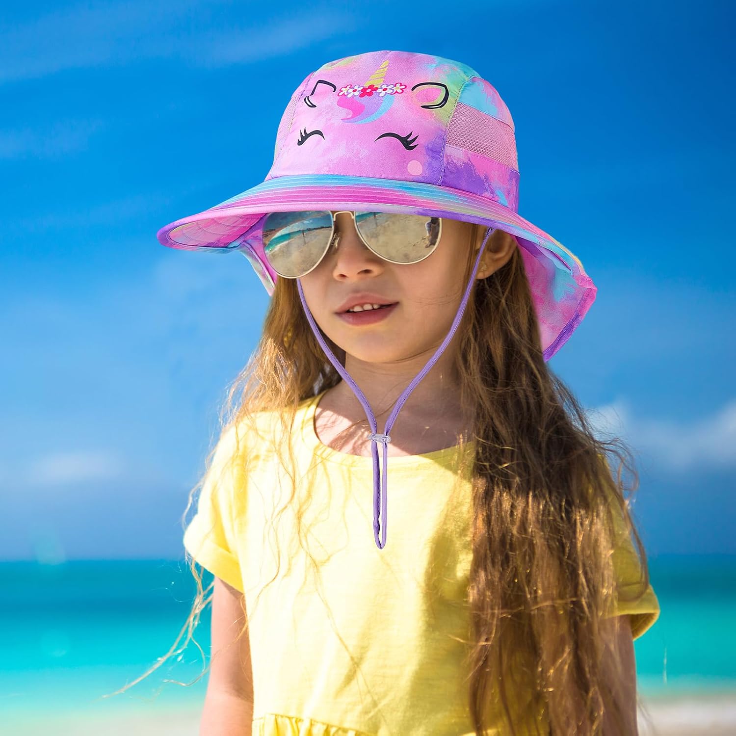 Detalle de MHJY Kids Sun Hat UV Protection 2-9